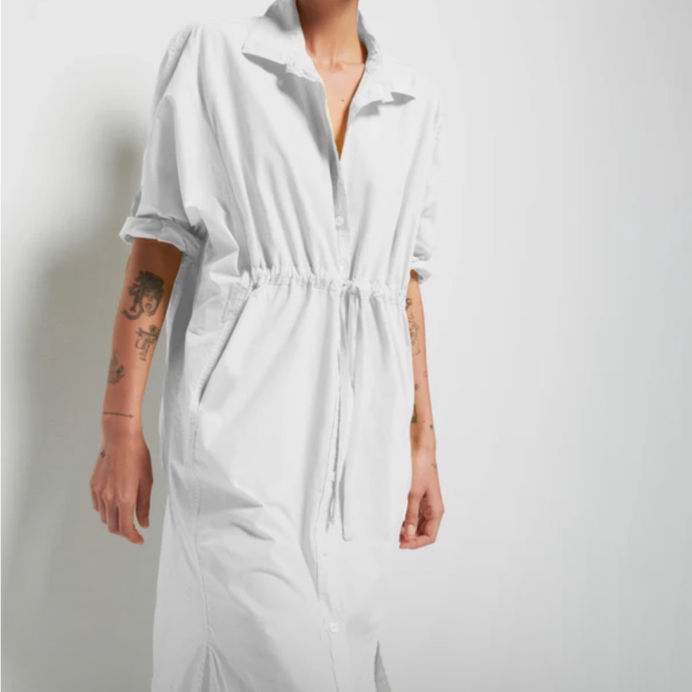 Nation LA White Shirt Dress